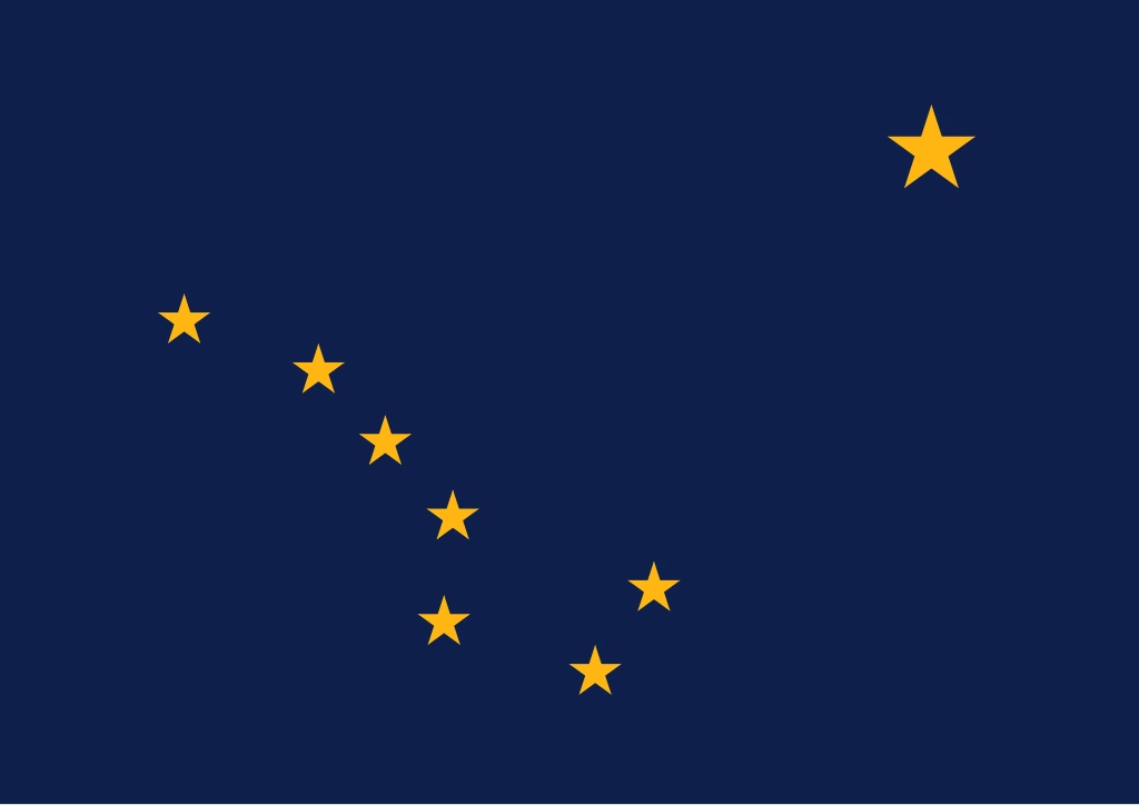 The state flag of Arizona