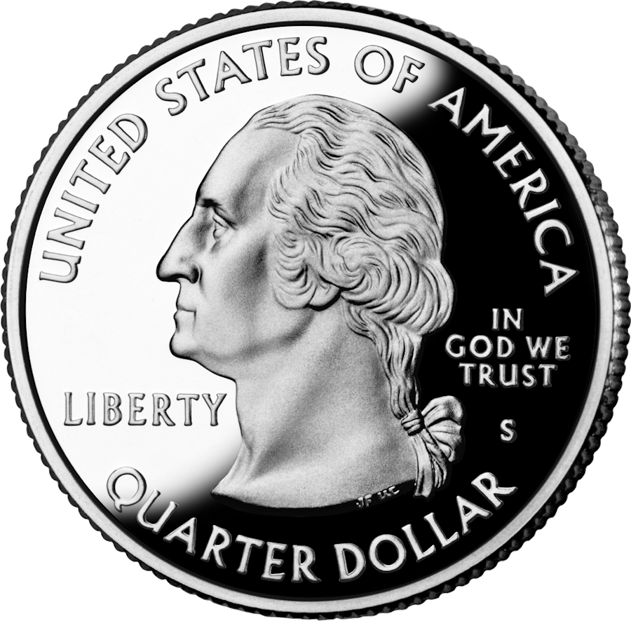 Alabama state quarter obverse